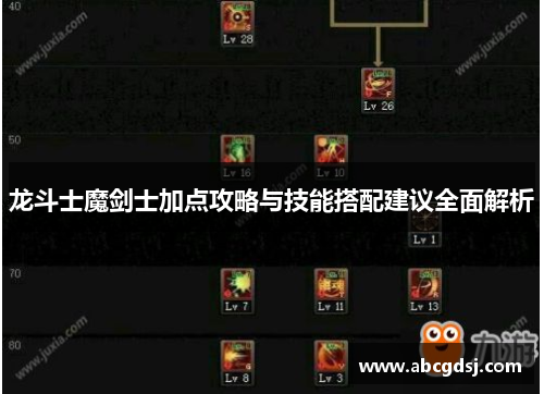 龙斗士魔剑士加点攻略与技能搭配建议全面解析